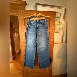 PAIGE Wide-Leg Jeans Sasha modernism wash like new